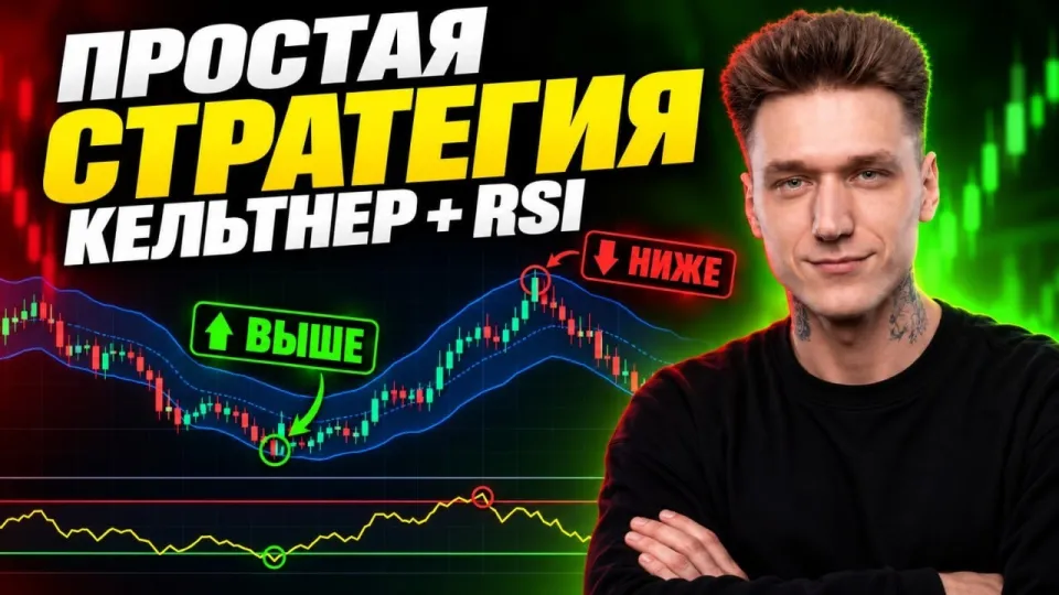Покет опшн стратегии на связке Кельтнера и RSI